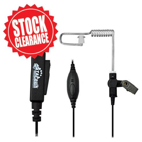 Elite Series 2-Wire Dual Two-way Radio & Smart Phone Listen & Transmit Surveillance Kit w/ Full Size PTT JH-KH03