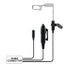Elite Series 3-Wire Acoustic Tube Surveillance Kit for Covert Operations JH-806-1