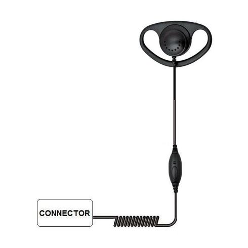 Surveillance Earpiece Kit for Mobile Phones such as iPhone, Droid X, Milestone X etc. JH-IPE03HO