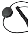 Tactical Elite Series Behind the Head Single Ear Muff Headset w/ Large Tactical PTT JH-903-1