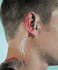 TAPaulk LITE Series Listen Only Acoustic Tube Earpiece w/ 12" Short Strait Cord, Can be Attached Directly to Radio Similar to RLN4941A JH-617-1