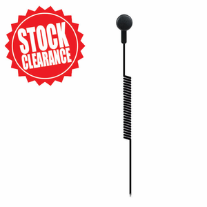 TAPaulk Lite Series Listen Only Earbud w/ 20 Inch Coiled Cable 2.5mm or 3.5mm Connector Similar to AARLN4885B SP003C