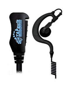 TAPaulk PRO Series 1-Wire EarHook Surveillance Kit w/ Palm PTT P11-H1
