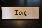 Rectangular Name Sign - IRIS