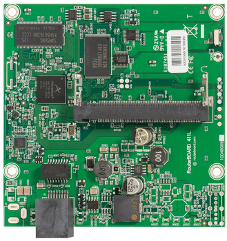 MIKROTIK RB/411L ROUTERBOARD, 1 LAN / 1 MINI-PCI 32MB L3