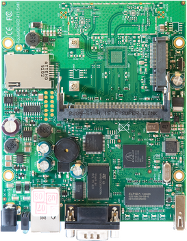 MIKROTIK RB/411U ROUTERBOARD, 1 LAN / 1 MINI-PCI / 1 PCI EXPRESS 32MB L4