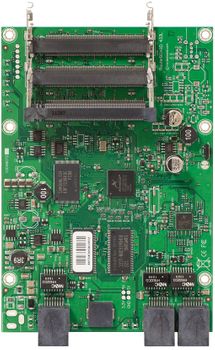 MIKROTIK RB/433L ROUTERBOARD, 3 LAN / 3 MINI-PCI 300MHZ 64MB L4