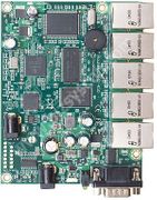MIKROTIK RB/450 ROUTERBOARD, 5 LAN / 0 MINI-PCI 300MHZ 32MB L4
