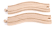 Maple Landmark Wavy Track - 2pcs- RETIRED! (limited quantities in stock)