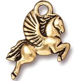 Antiqued Pewter Pegasus Charm