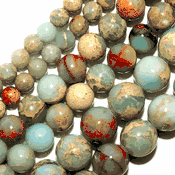 Aqua Terra Jasper Beads