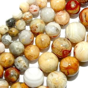 Crazy Lace Agate Beads (4mm)