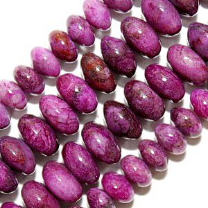 Lace Agate Beads Purple Color