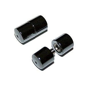 Hematite Screw Clasps