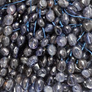 Iolite Bead Nugget Chips