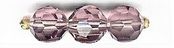 Light Amethyst Purple Round Faceted Glass Beads Light Amethyst Purple Round Faceted Glass Beads