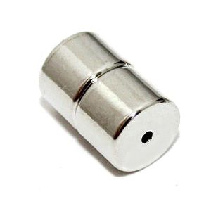 Magnetic Clasp: Silver (8x6mm)
