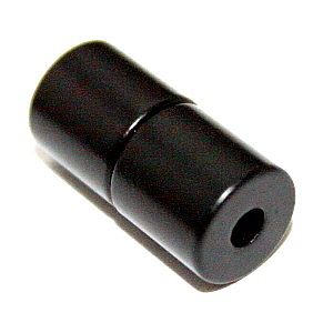 Magnetic Clasps: Flat Black Epoxy Finish (8x8mm)