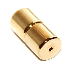 Magnetic Clasps: Gold Plated (8x8mm)