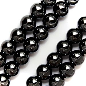 Magnetic Hematite Beads (10mm: Round)