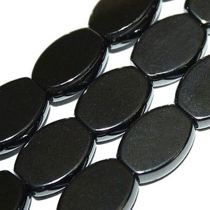 Magnetic Hematite Beads: High Power Closeout Oval (10x14mm)