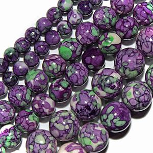 Rain Flower Jasper Beads (6mm)