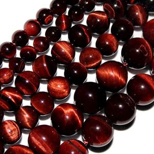 Red Tiger Eye Beads (4mm)