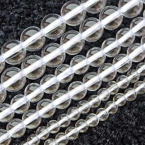 Rock Crystal Quartz Beads (8mm)