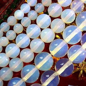 Round Opalite Beads (8mm)
