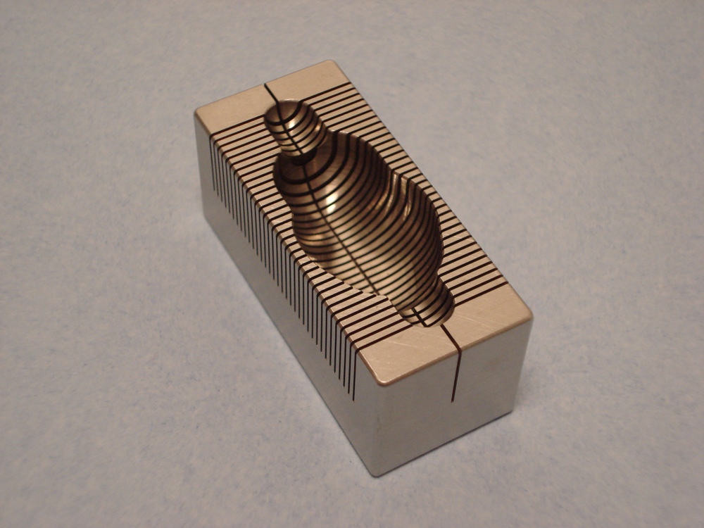 Stainless Steel Adult Rat Brain Slicer Matrix with 1.0mm