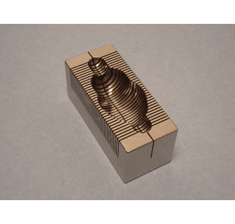 Stainless Steel Adult Rat Brain Slicer Matrix with 1.0mm