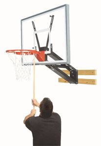 Bison QwikChange Wall Mounted Basketball Hoop - 48 Inch Acrylic