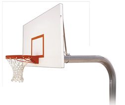 First Team Brute Excel Inground Fixed Height Hoop - 72 Inch Steel