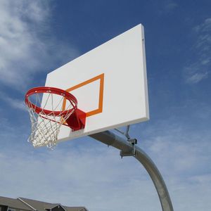 First Team Brute Excel Inground Fixed Height Hoop - 72 Inch Steel