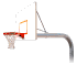 First Team Brute Impervia Inground Fixed Height Hoop - 60 Inch Aluminum
