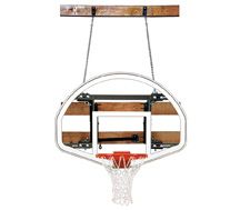 First Team FoldaMount 68 Advantage Wall-Mounted Hoop - Fan-Shaped Glass