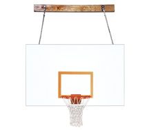 First Team FoldaMount 68 Magnum Wall-Mounted Hoop - 72 Inch Steel