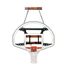 First Team FoldaMount 82 Advantage Wall-Mounted Hoop - Fan-Shaped Glass