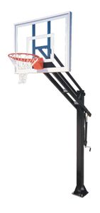 First Team Force Ultra Inground Adjustable Hoop - 54 Inch Glass