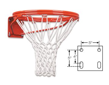 First Team Heavy Duty Double Rim Fixed Goal