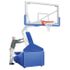 First Team Hurricane Triumph Adjustable Portable Hoop - 72 Inch Glass