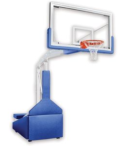 First Team Hurricane Triumph Adjustable Portable Hoop - 72 Inch Glass