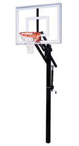 First Team Jam II Inground Adjustable Hoop - 48 Inch Acrylic