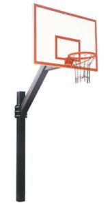 First Team Legend Dynasty Inground Fixed Height Hoop - 72 Inch Fiberglass