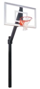 First Team Legend Jr Select Inground Fixed Height Hoop - 60 Inch Acrylic