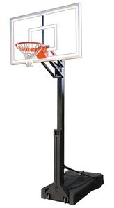 First Team OmniChamp Select Adjustable Portable Hoop - 60 Inch Acrylic