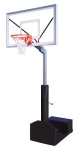 First Team Rampage Select Adjustable Portable Hoop - 60 Inch Acrylic