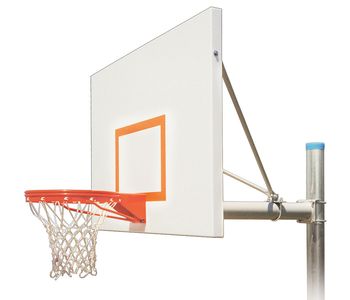 First Team Renegade Impervia Inground Fixed Height Hoop - 60 Inch Aluminum