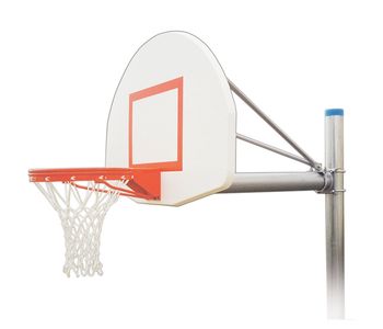 First Team Renegade Max Inground Fixed Height Hoop - 54 Inch Aluminum