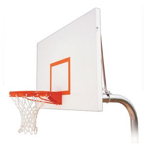 First Team RuffNeck Excel Inground Fixed Height Hoop - 72 Inch Steel